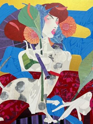 Woman In Cat