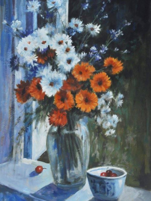 Flower In The Window