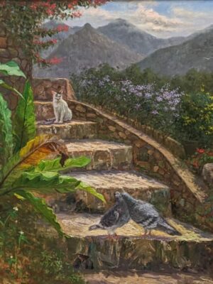 Harmony on Stone Steps