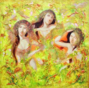 Dancing Nymphs of the Spring