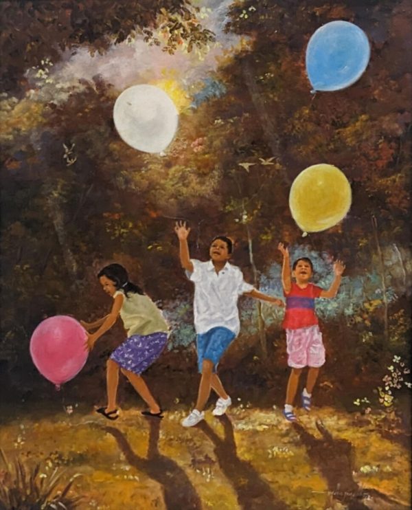 Kids and Balloons