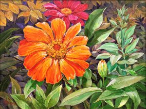 Zinnia Flower
