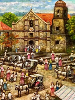 Sunday Morning in Baras Rizal Church