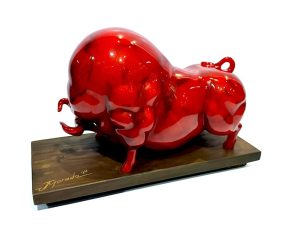 Vibrant Bull (Red)