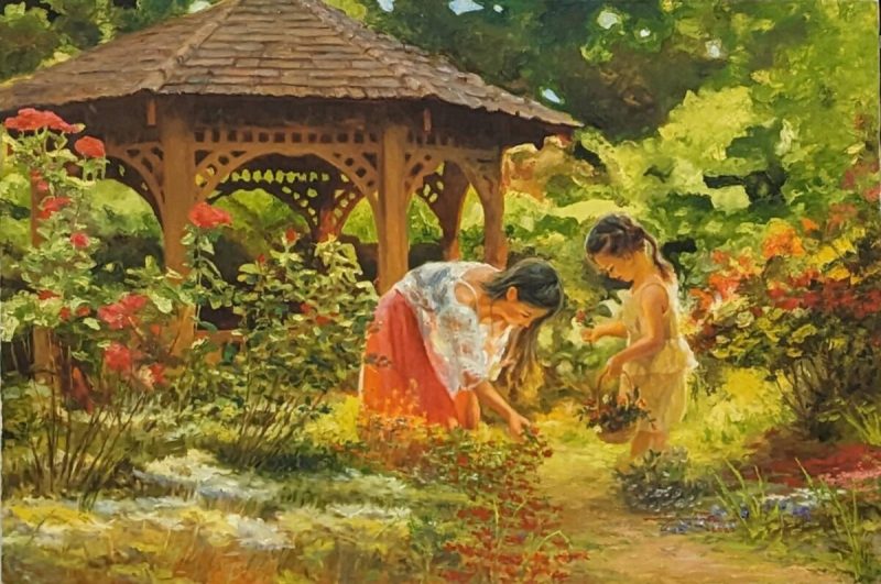 Flowers in the Garden