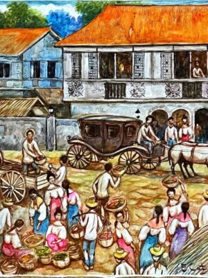 Vivid Echoes of Colonial Town Life