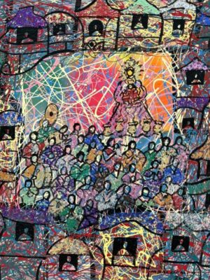 Vibrant Village Reverie