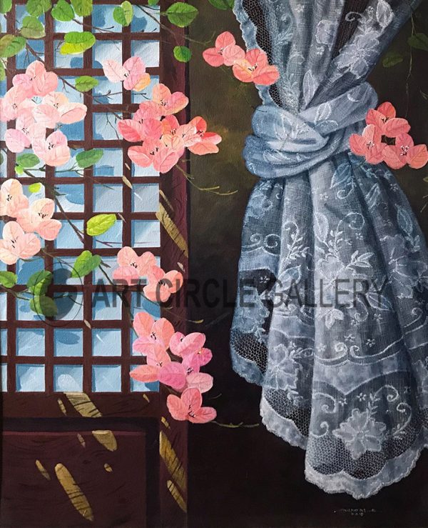 Through the Veil of Petals and Lace