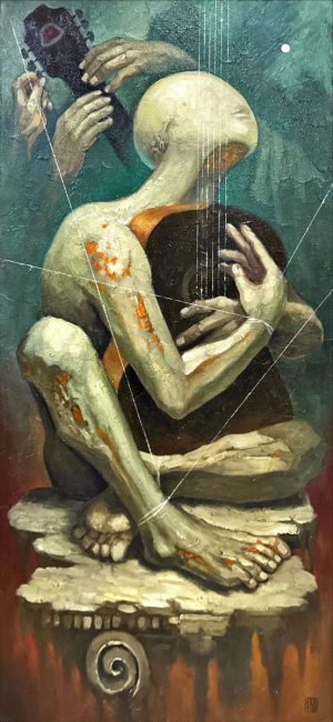 playing with broken strings