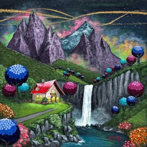 Spirited Waterfall