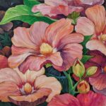 Hollyhocks Alcea