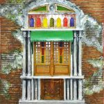 Old Window with Canopy