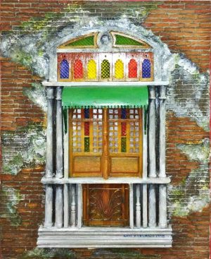 Old Window with Canopy