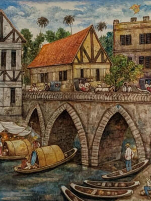Riverside Market in the Old World
