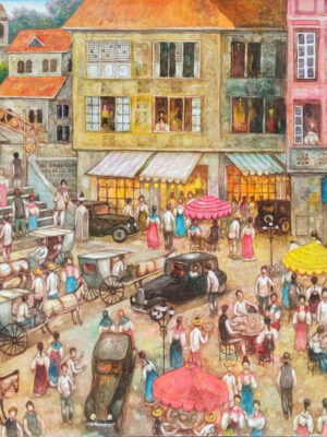 Old Market Scene Series