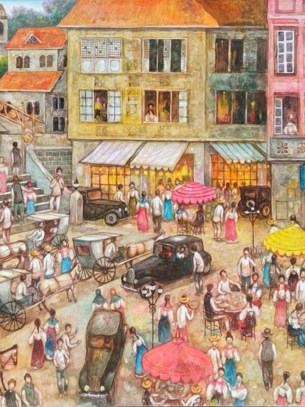 Old Market Scene Series