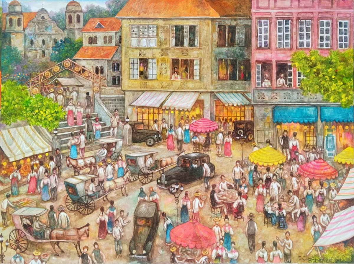 Old Market Scene Series