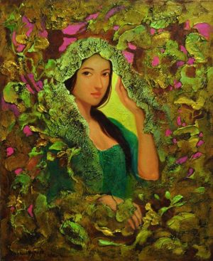 Lady In Green I