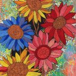 In the Company of Five Blooms