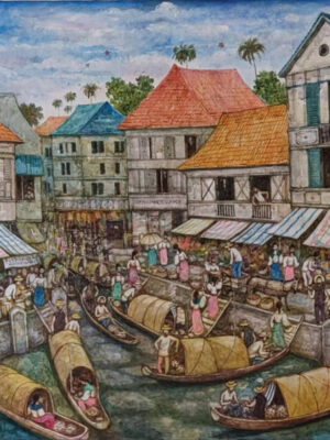 Old Market Scene