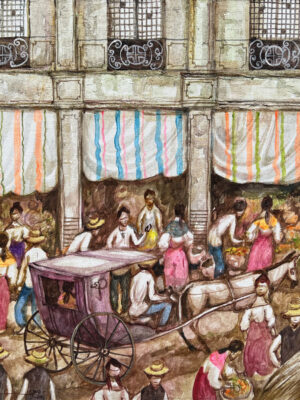 Bustling Market