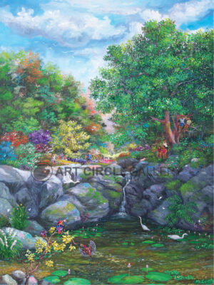 Birds By The Creek