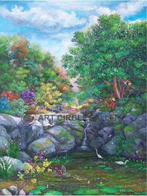 Birds By The Creek