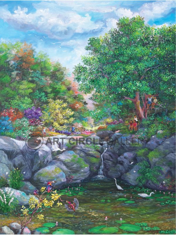 Birds By The Creek