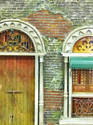Old Door And Window