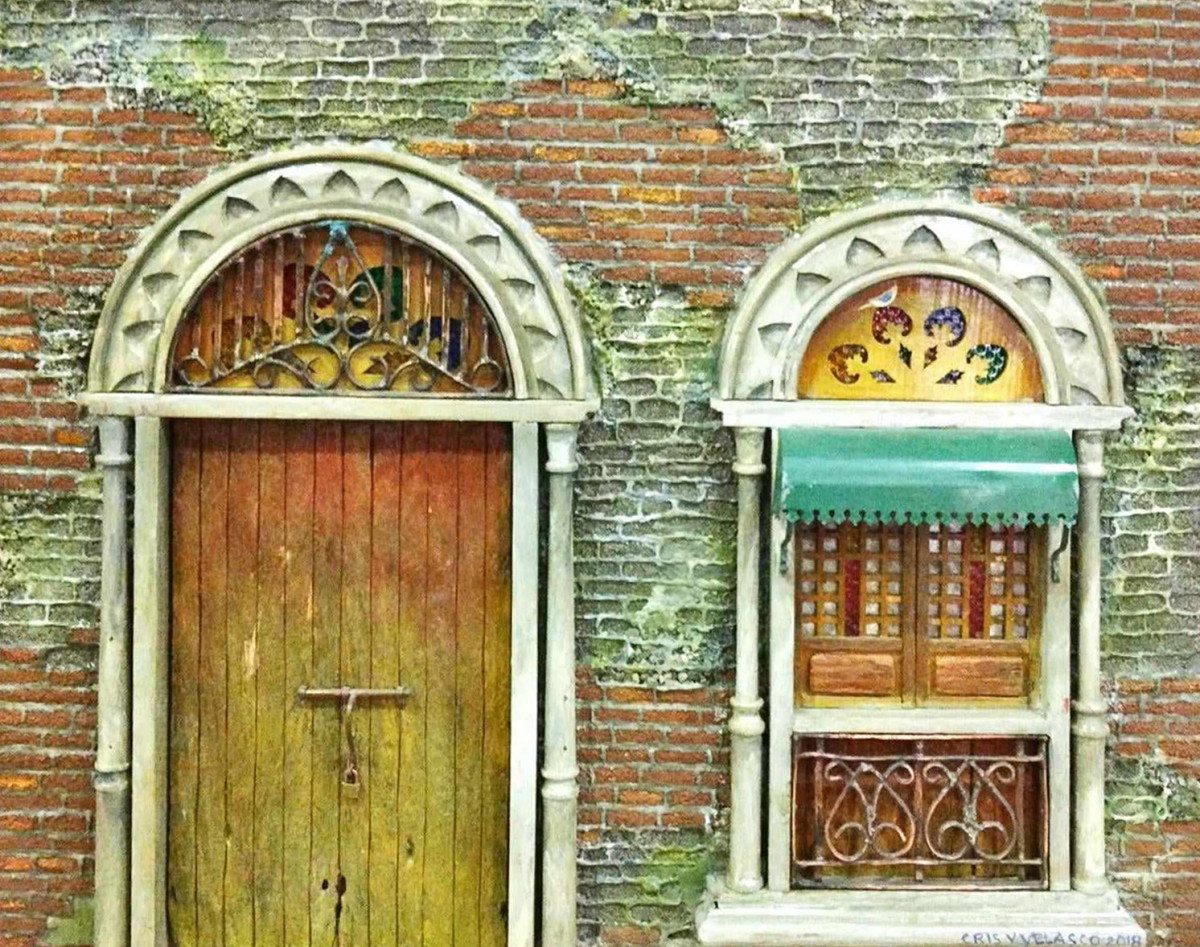 Old Door And Window