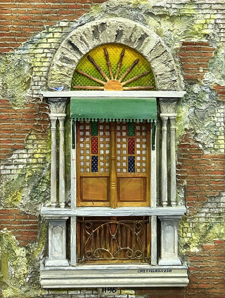 Old Window with Canopy