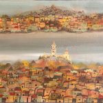 Marvelous Old Cities in Between Water and Cloudless Sky