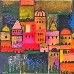 Splendid Ancient Castle and Town