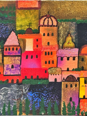 Splendid Ancient Castle and Town