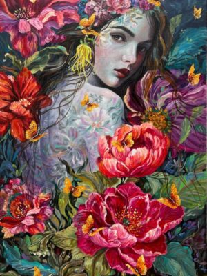 Birth of a Petal Goddess