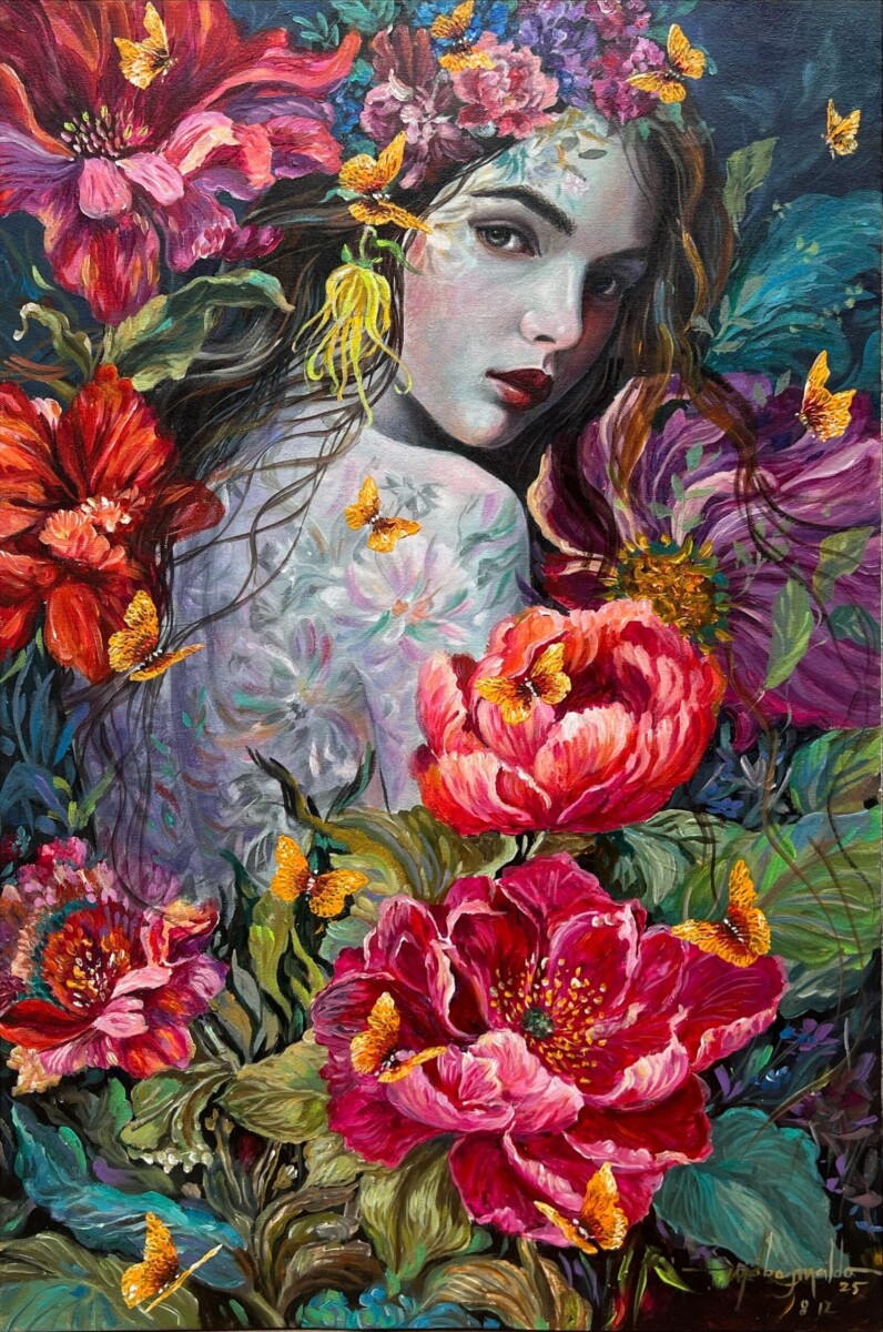 Birth of a Petal Goddess