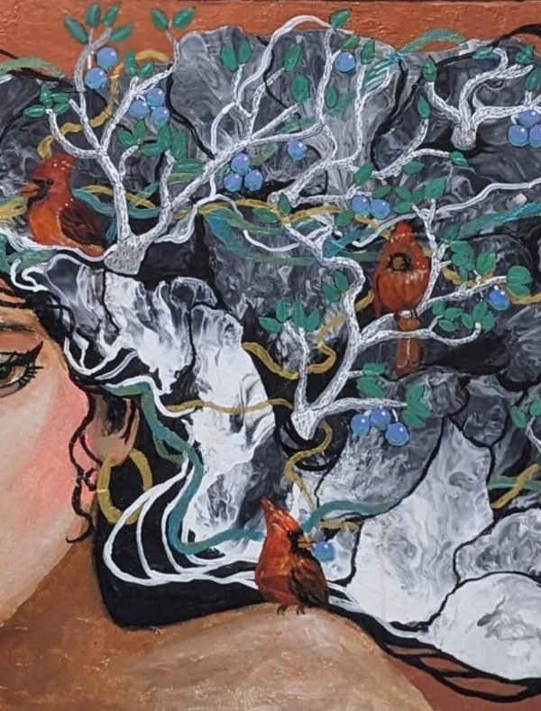 Nestled in Her Thoughts