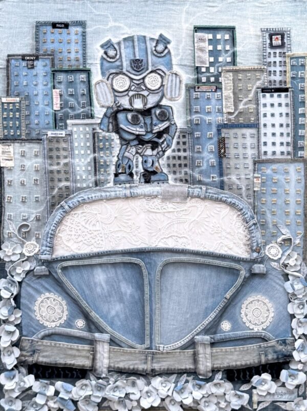 Denim-bot by Christopher Santiago