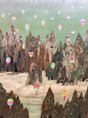 The Colors Of Life and Balloons on Cappadocian Landscape