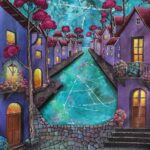 Symphony in Purple and Teal