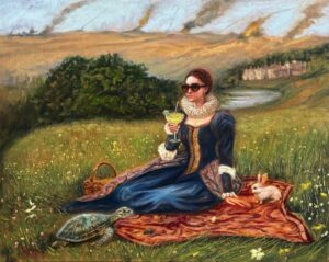 Drinking with Paper Straw to Save the Turtles (While they fire Missiles)