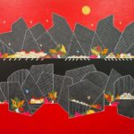 Village Beneath a Golden Sun