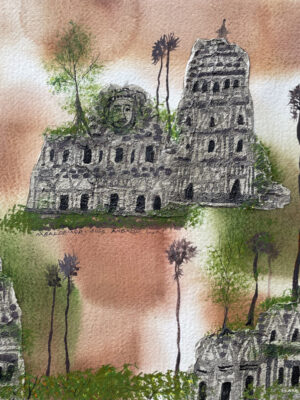 Cambodian Palm Trees