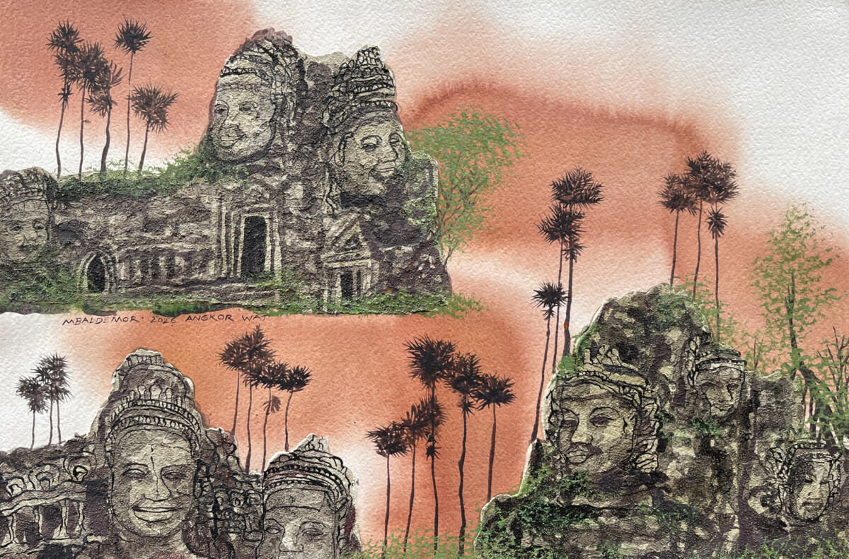 Faces of Timeless Image of Bodhissatva