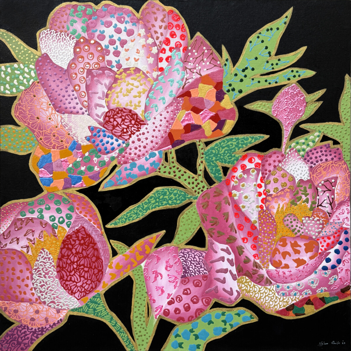 Blushing Beauty (Pink Peonies)