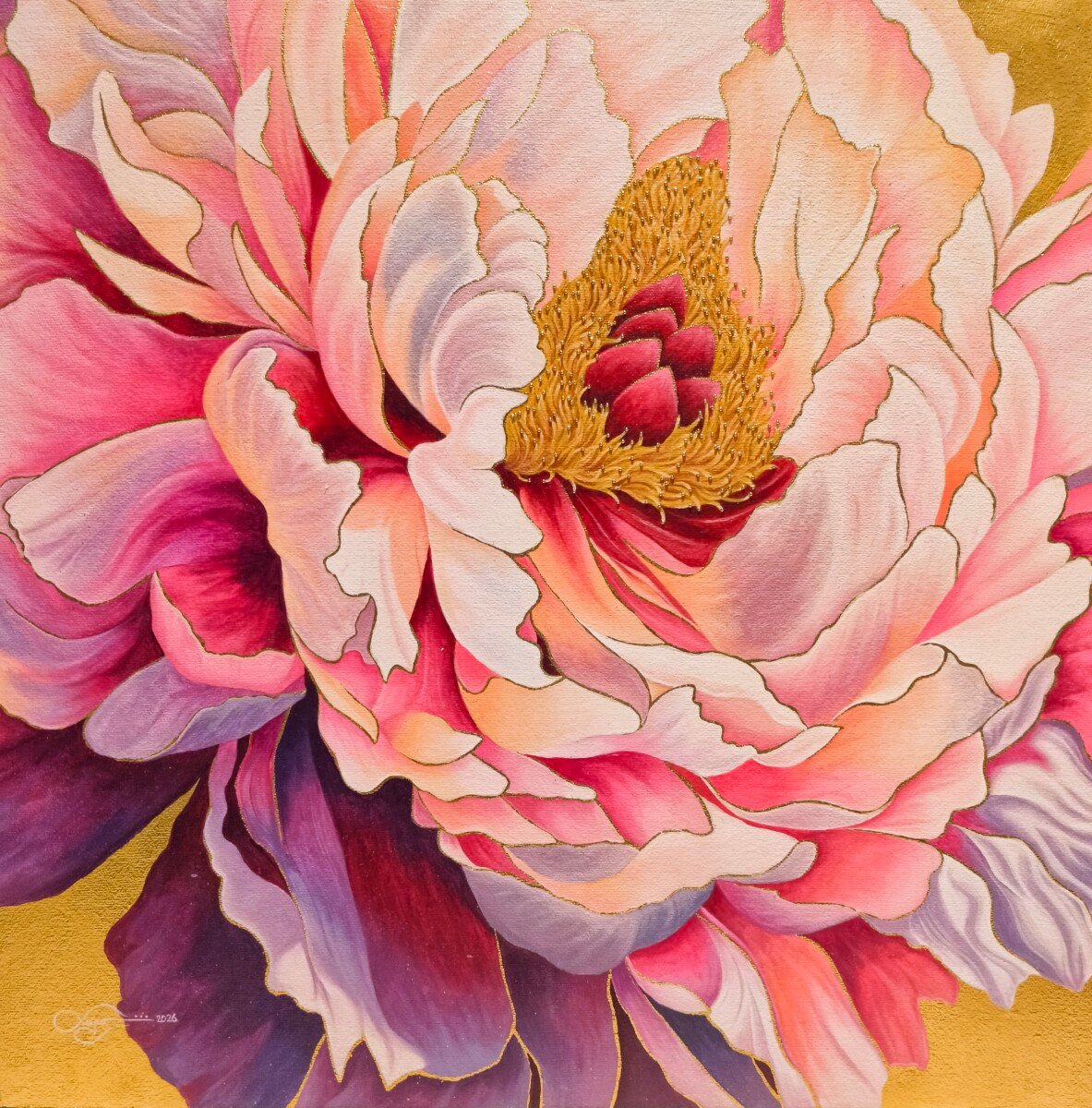 Pink Peony