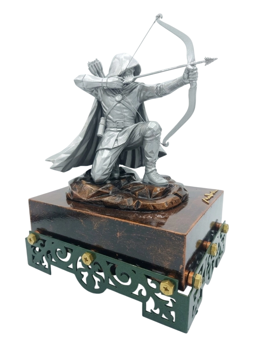 Hoodie Archer Silver