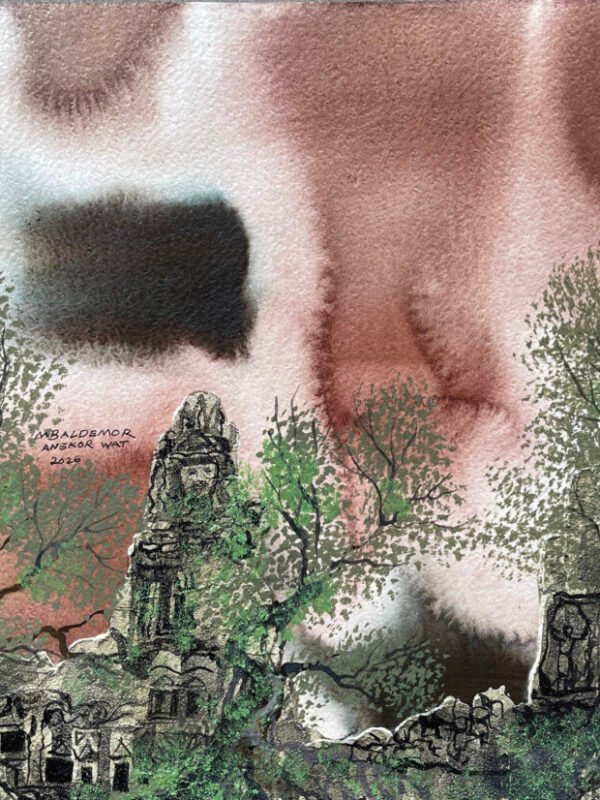 Traces of Angkorian Architecture