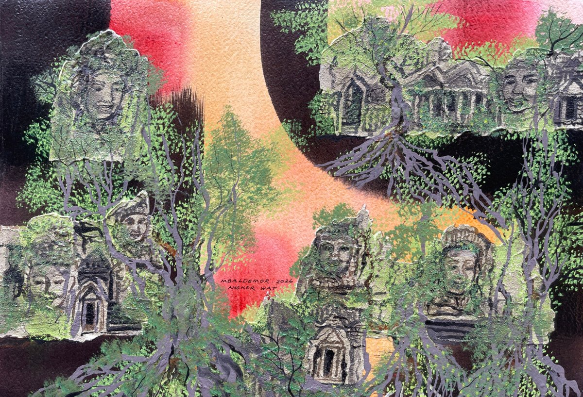 Faces of Divine Bodhissatva