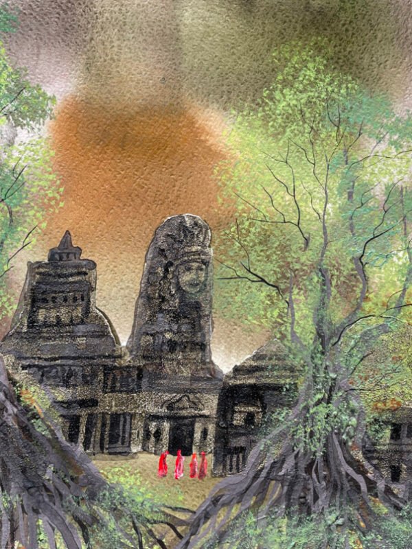 Labyrinth Towers of Trees of Angkor